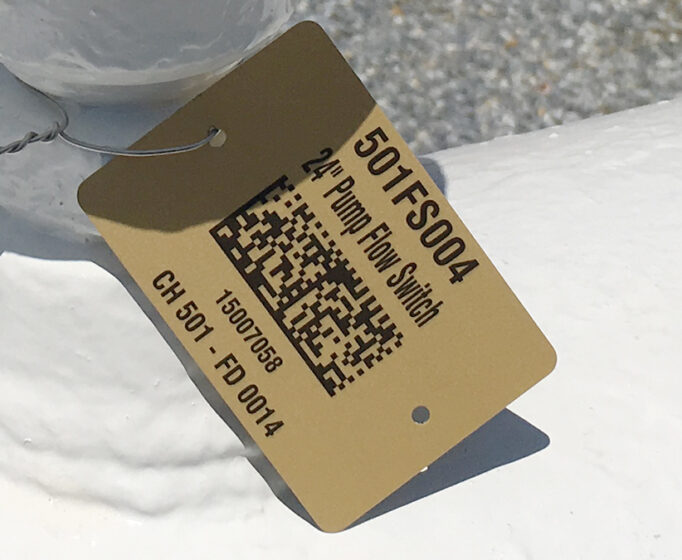Brass Valve Tags for Harsh Environments - MPC
